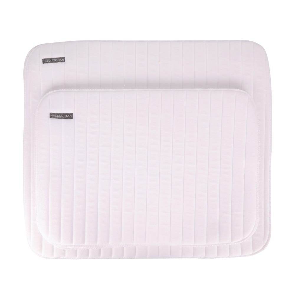 Hy Equestrian Foam Leg Pads White - N P Equestrian & Pet Supplies Ltd 