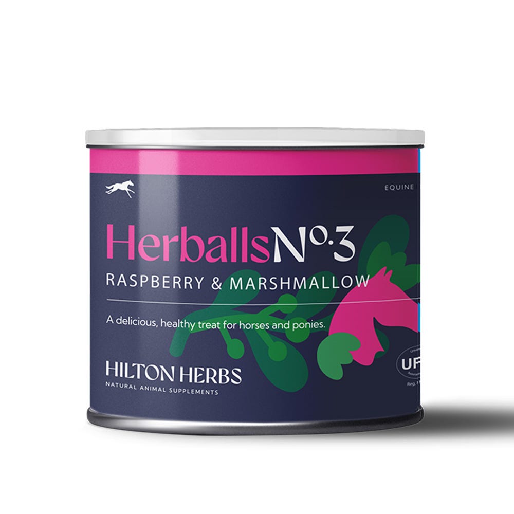 Hilton Herbs Herballs N°. 3 Raspberry & Marshmallow - N P Equestrian & Pet Supplies Ltd