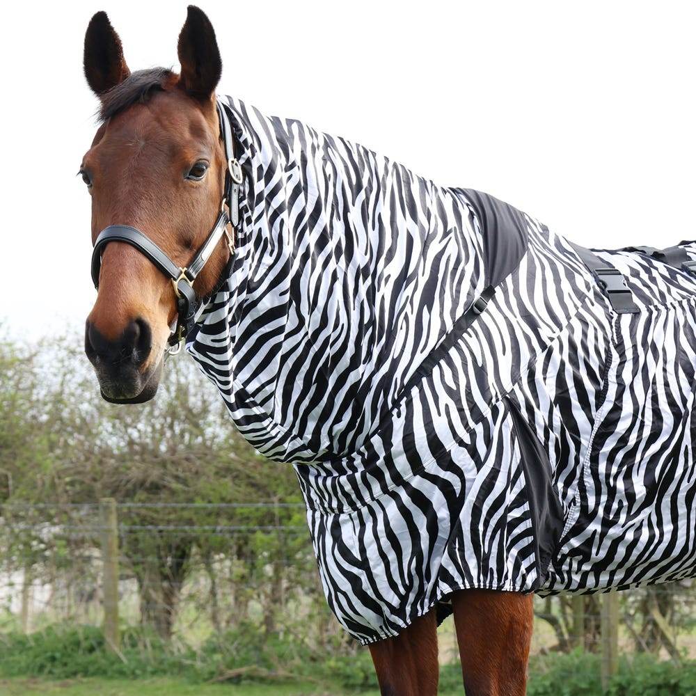 StormX Original Sweet Itch Zebra Rug - N P Equestrian & Pet Supplies Ltd 