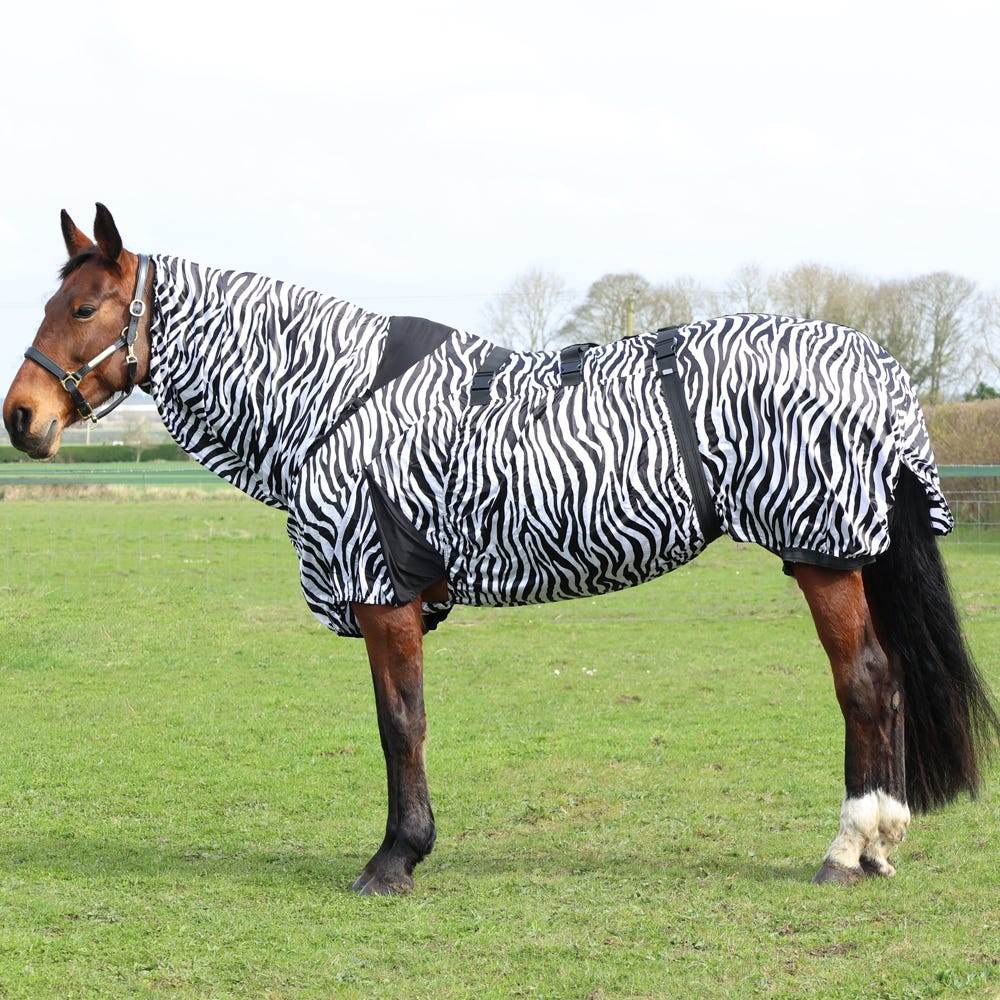 StormX Original Sweet Itch Zebra Rug - N P Equestrian & Pet Supplies Ltd 