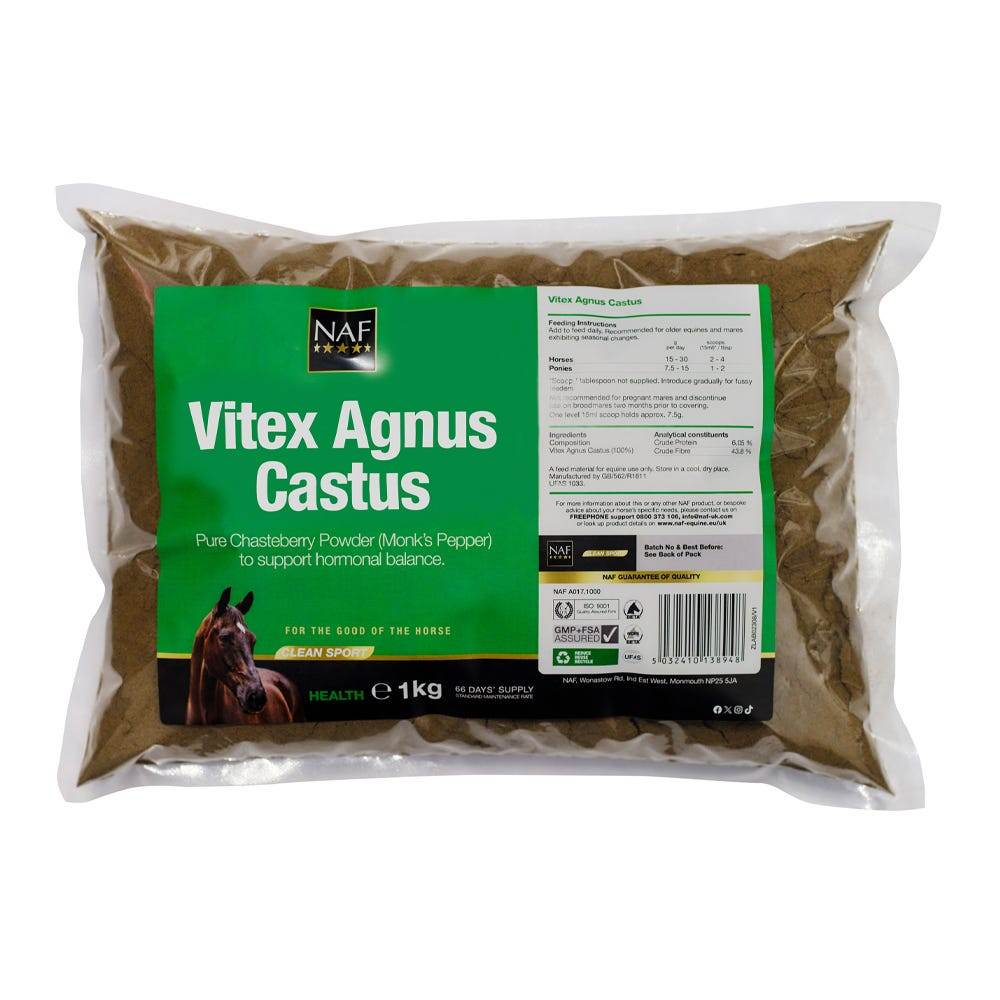 NAF Vitex Agnus Castus Powder - N P Equestrian & Pet Supplies Ltd 
