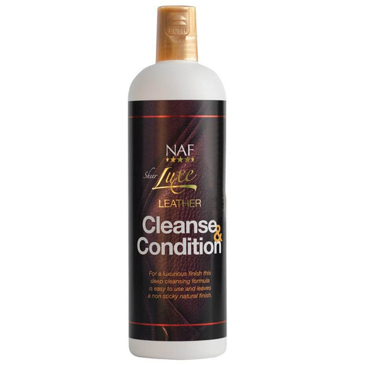 NAF Sheer Luxe Leather Cleanse & Condition - N P Equestrian & Pet Supplies Ltd 
