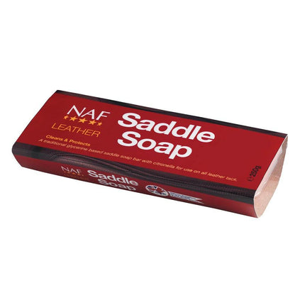NAF Leather Saddle Soap Bar - N P Equestrian & Pet Supplies Ltd 