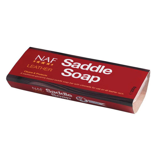 NAF Leather Saddle Soap Bar - N P Equestrian & Pet Supplies Ltd 