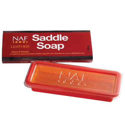 NAF Leather Saddle Soap Bar - N P Equestrian & Pet Supplies Ltd 