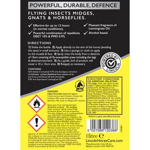 Lincoln Power Repel - N P Equestrian & Pet Supplies Ltd 