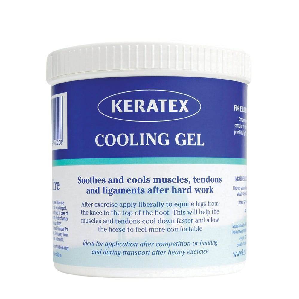 Keratex Cooling Gel - N P Equestrian & Pet Supplies Ltd 