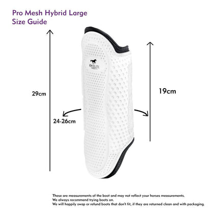 KM Elite Pro Mesh Hybrid Brushing Boots - N P Equestrian & Pet Supplies Ltd 