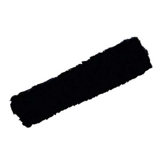 Hy Equestrian Fur Fabric Noseband Sleeve Black - N P Equestrian & Pet Supplies Ltd 