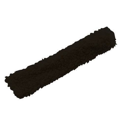 Hy Equestrian Fur Fabric Noseband Sleeve Brown - N P Equestrian & Pet Supplies Ltd 