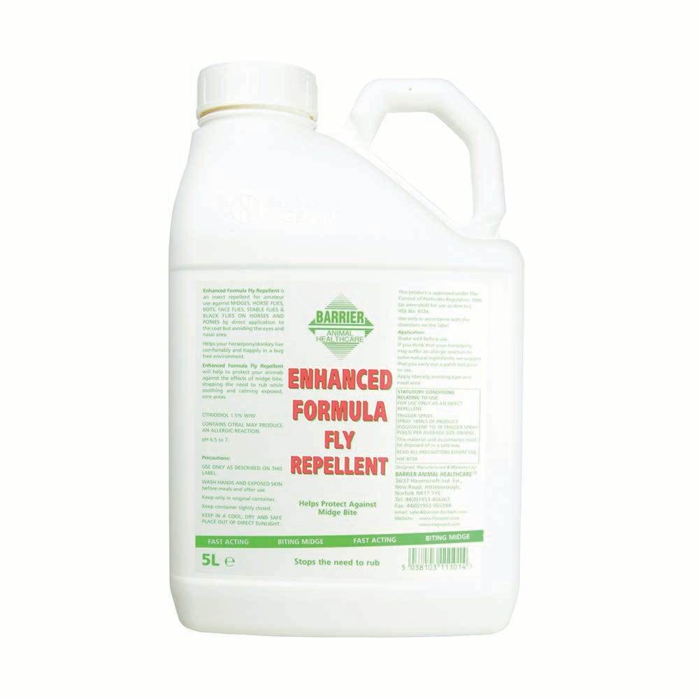 Barrier Enhanced Formula Fly Repellent - N P Equestrian & Pet Supplies Ltd 