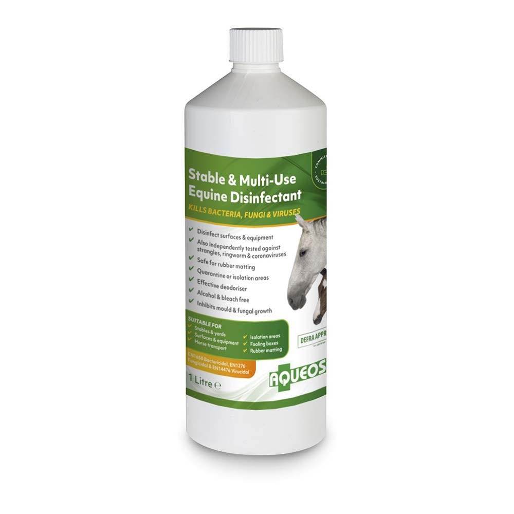 Aqueos Stable & Multi-Use Disinfectant - N P Equestrian & Pet Supplies Ltd 