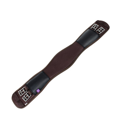 KM Elite Memory Foam Dressage Girth - Brown