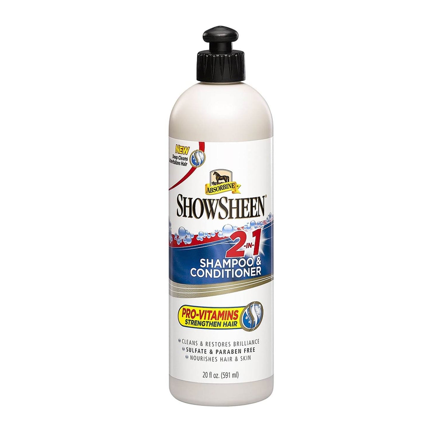 Absorbine Showsheen Shampoo & Conditioner 2-in-1 - N P Equestrian & Pet Supplies Ltd 