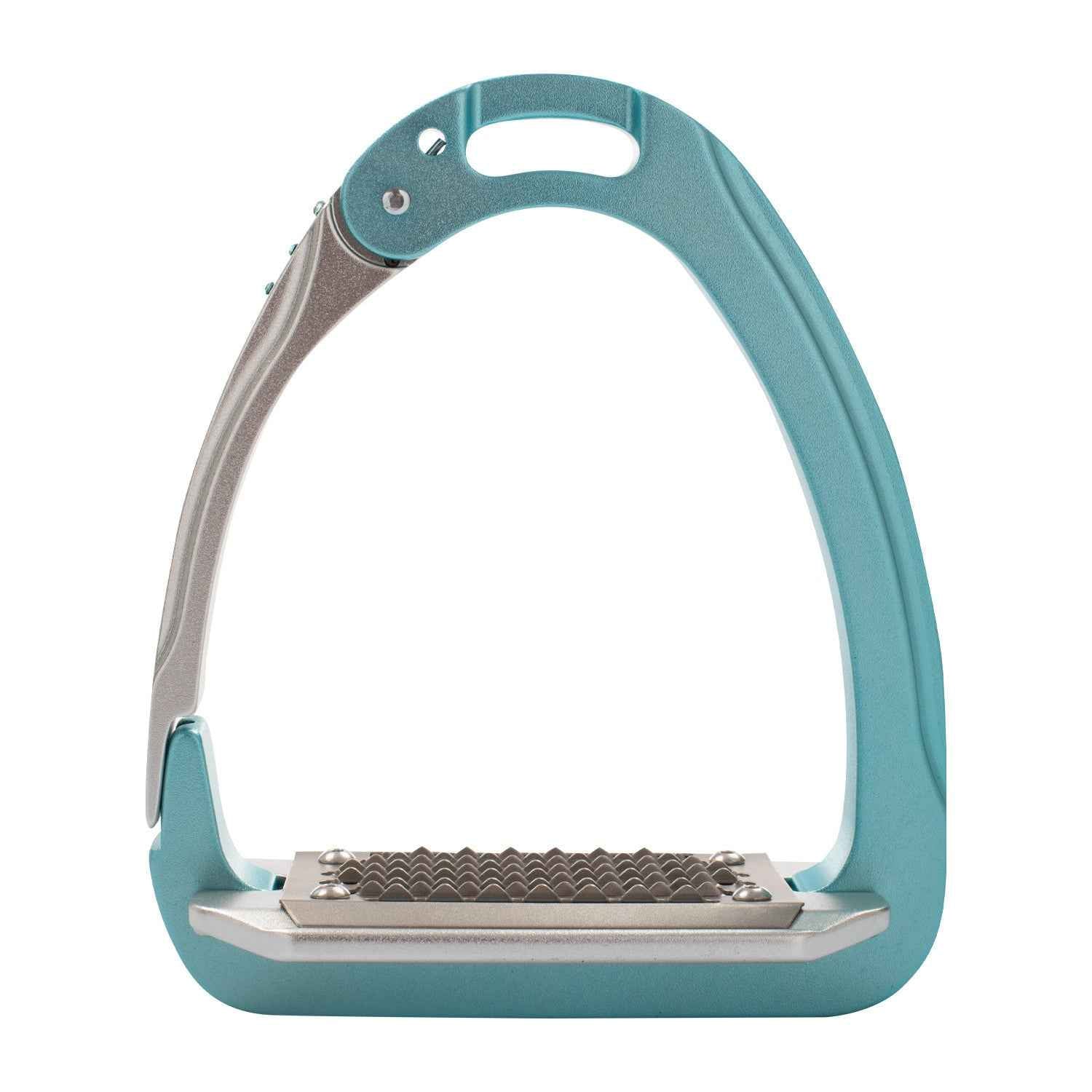 Acavallo Arena Aluplus 2.0 Stirrup Special Edition With Crystals - Sky Blue