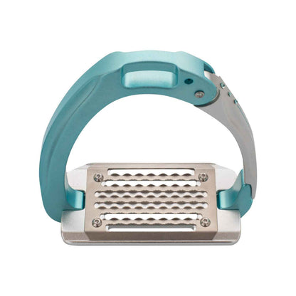 Acavallo Arena Aluplus 2.0 Stirrup Special Edition With Crystals - Sky Blue