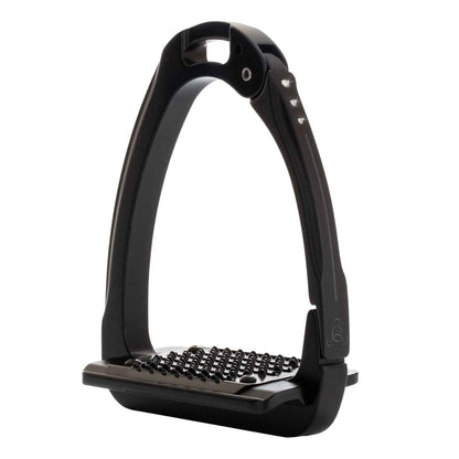 Acavallo Arena Aluplus 2.0 Stirrup Special Edition With Crystals - Total Black