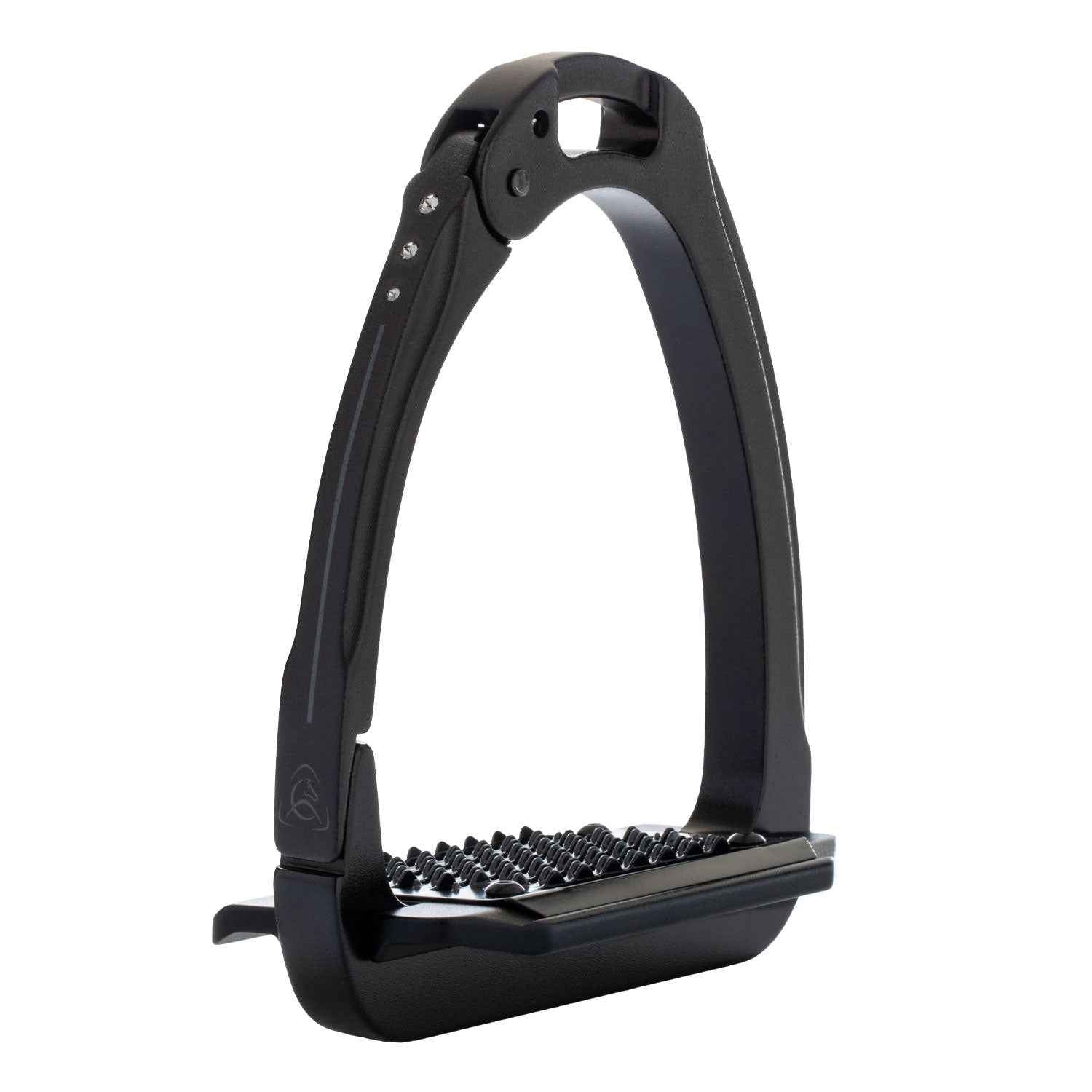 Acavallo Arena Aluplus 2.0 Stirrup Special Edition With Crystals - Total Black