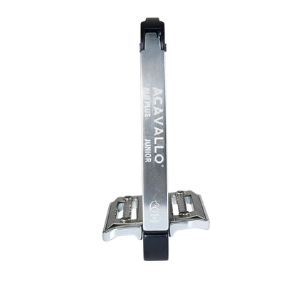 Acavallo Arena Aluplus Junior Stirrups - Black