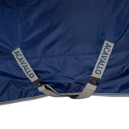 Acavallo 840D Ripstop Waterproof Turnout Rug 400g - Navy