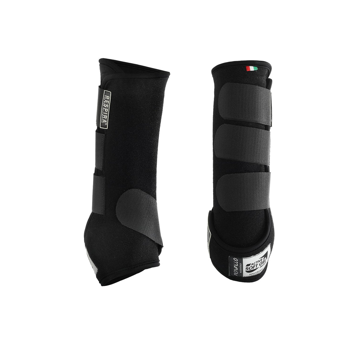 Acavallo Respira Neoprene Back Boots Gel Lined