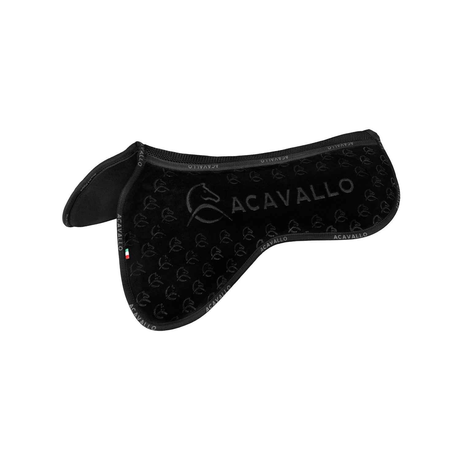 Acavallo Mf Jccs Sw-3Ds Louvre Grip Silicone Flat Compensator Short 45 x 18 cm - Black