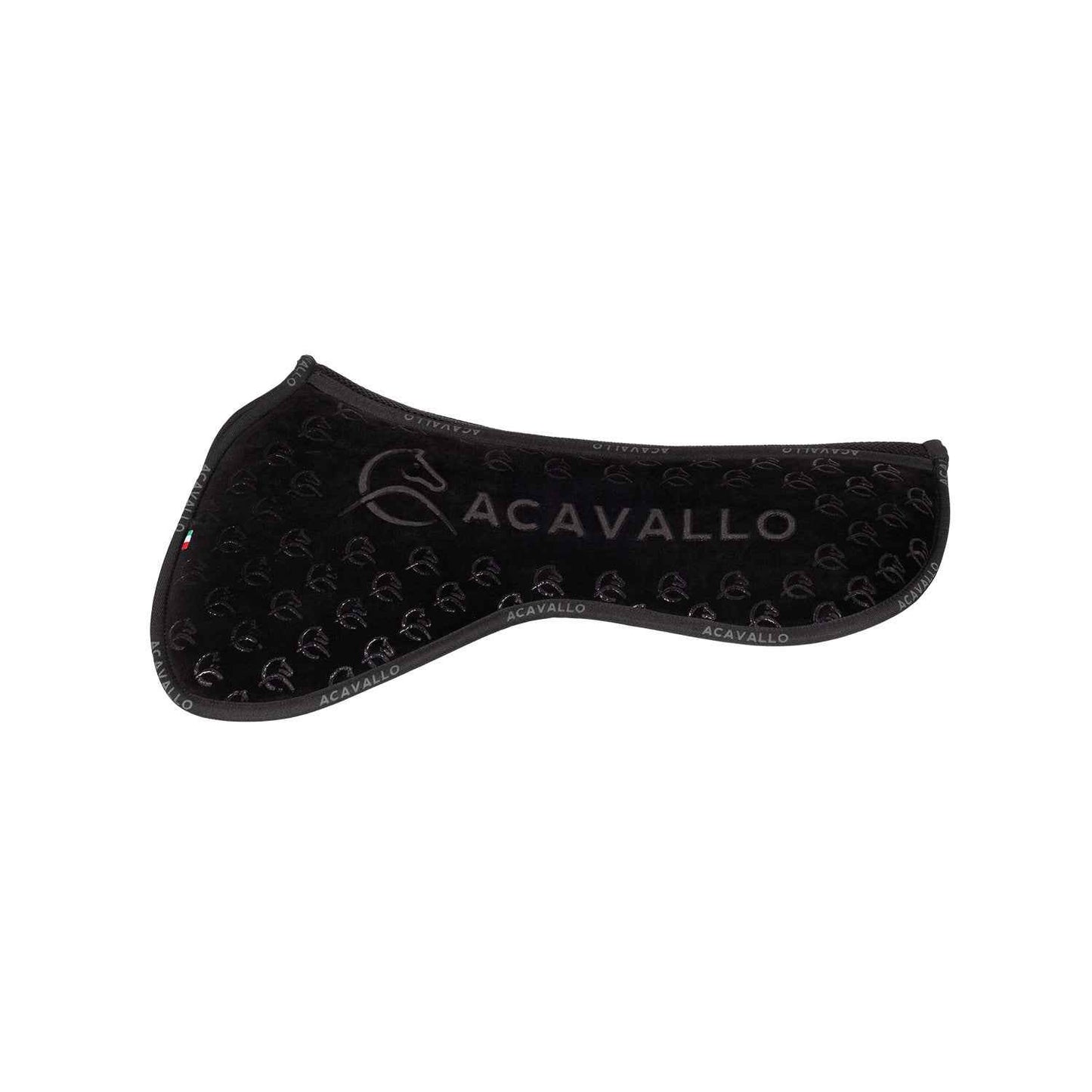 Acavallo Mf Jccs Sw-3Ds Louvre Grip Silicone Flat Compensator Short 45 x 18 cm - Black
