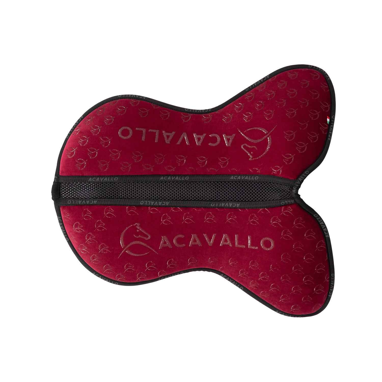 Acavallo Mf Jccs Sw-3Ds Louvre Grip Silicone Flat Compensator Short 45 x 18 cm - Wine