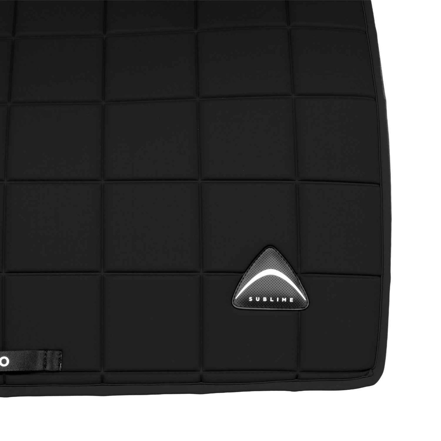 Acavallo Sublime Square Dressage Saddle Pad in Technical Fabric - Black