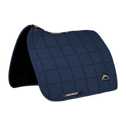 Acavallo Sublime Square Dressage Saddle Pad in Technical Fabric - Navy