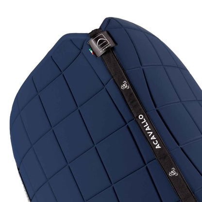 Acavallo Sublime Square Dressage Saddle Pad in Technical Fabric - Navy