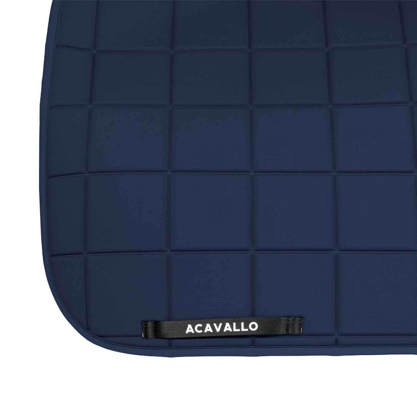 Acavallo Sublime Square Dressage Saddle Pad in Technical Fabric - Navy