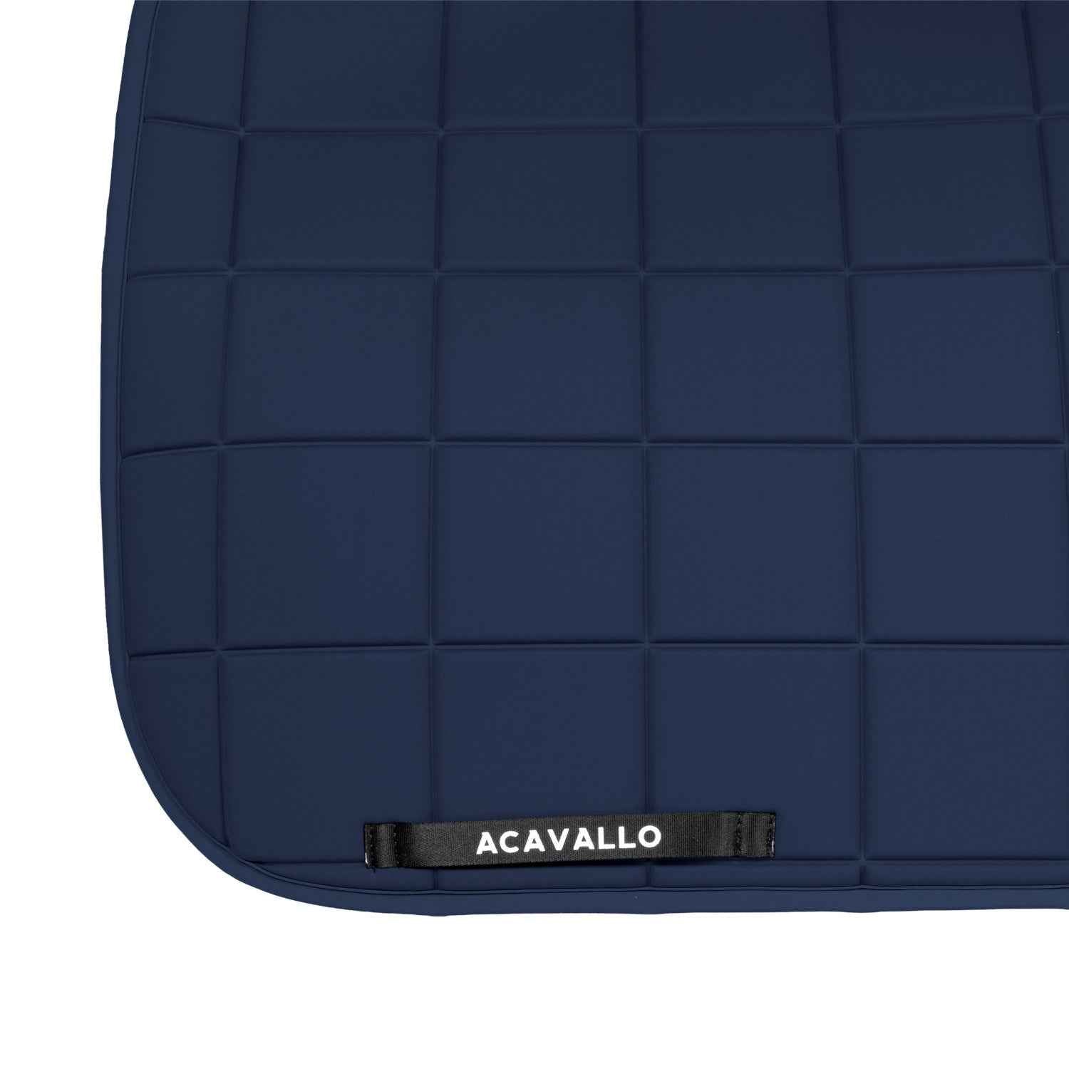 Acavallo Sublime Square Dressage Saddle Pad in Technical Fabric - Navy