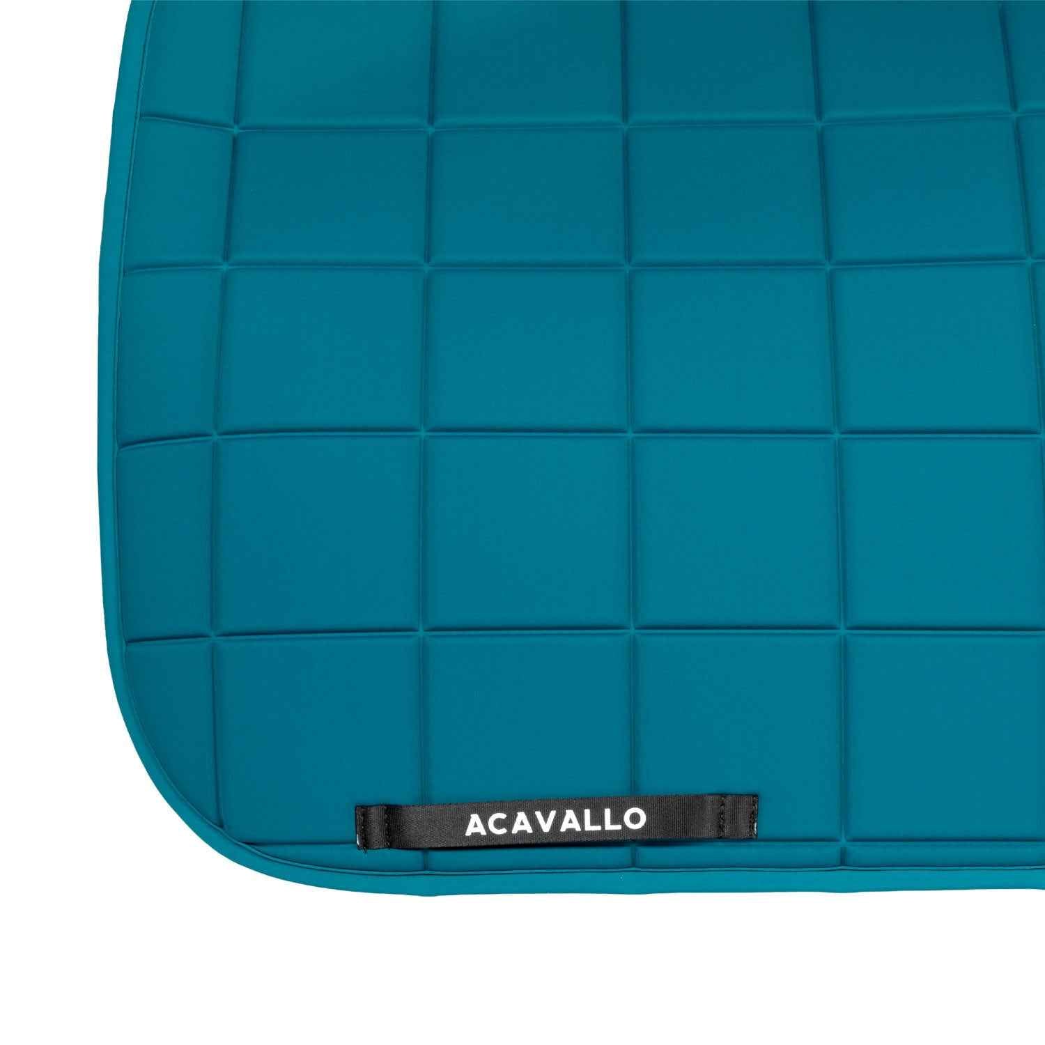 Acavallo Sublime Square Dressage Saddle Pad in Technical Fabric - Petrol