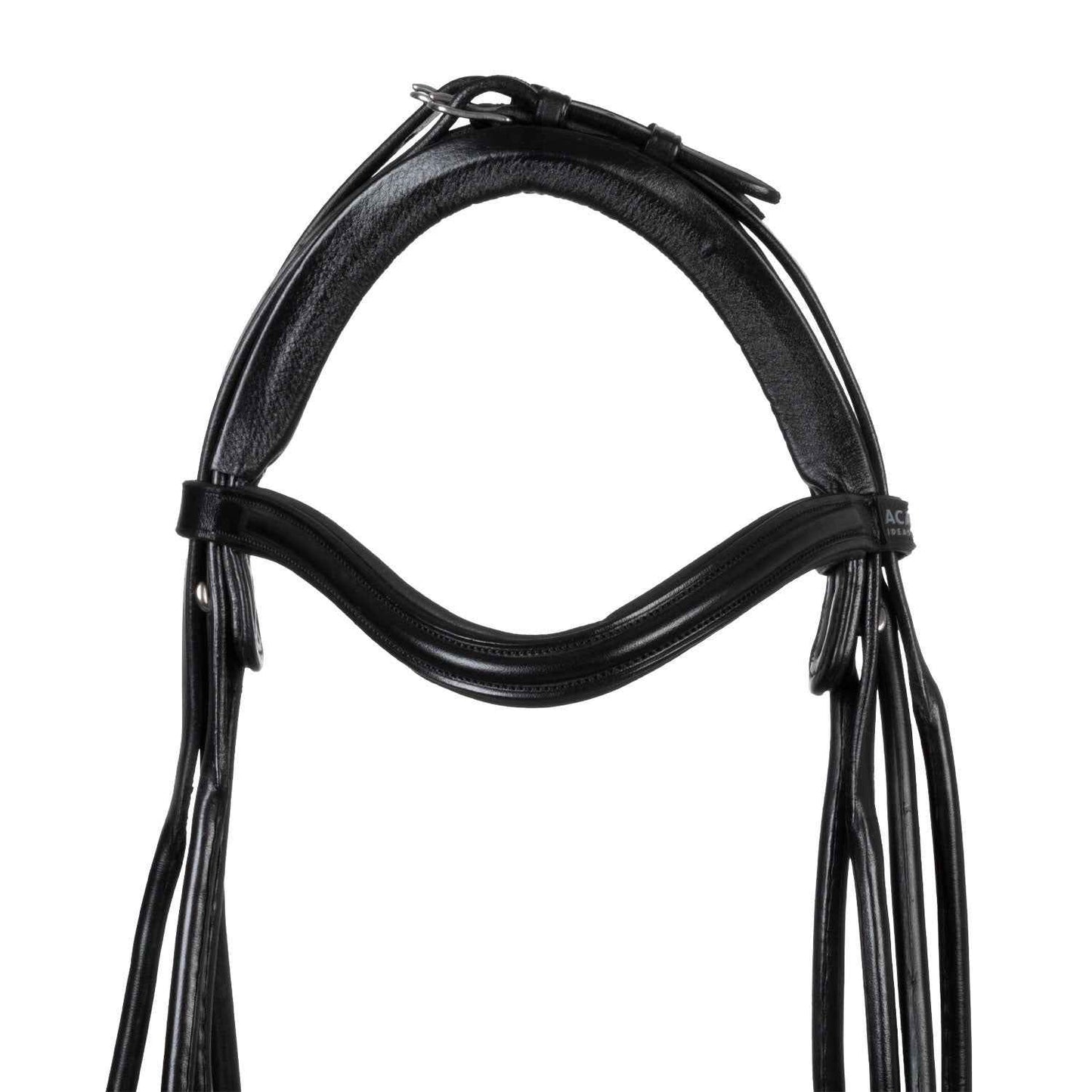 Acavallo Parnaso Double Bridle with Reins - Black
