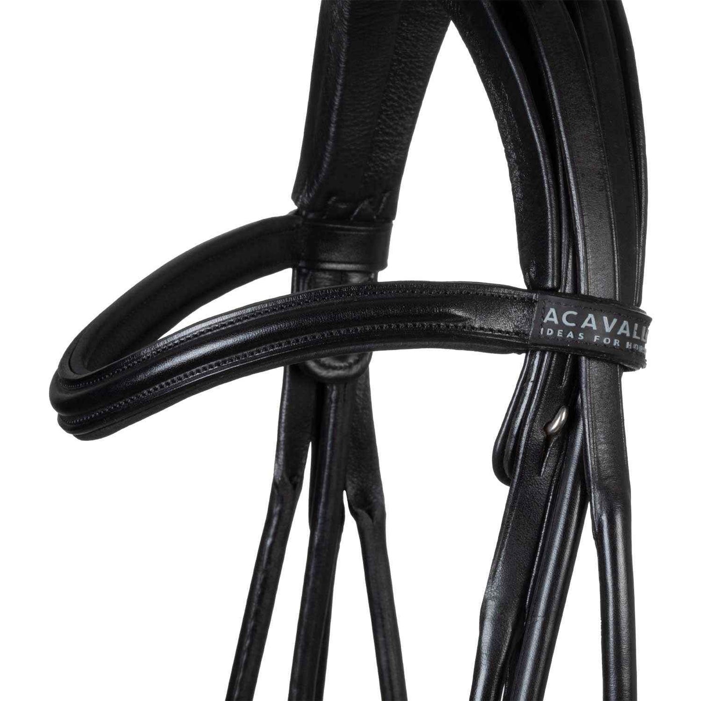 Acavallo Parnaso Double Bridle with Reins - Black