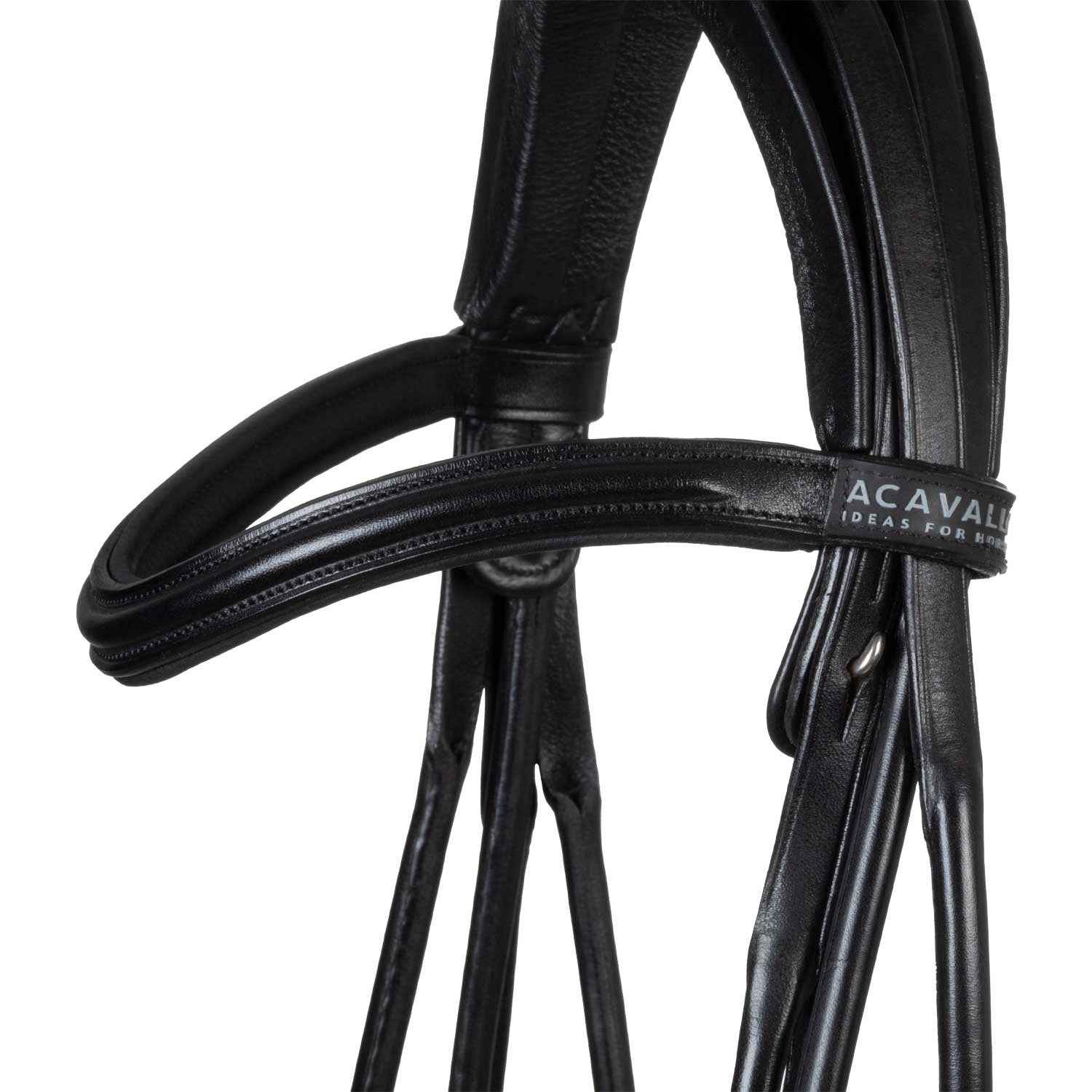 Acavallo Parnaso Double Bridle with Reins - Black