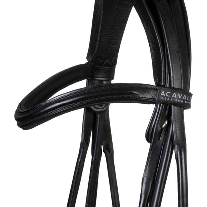 Acavallo Parnaso Double Bridle with Reins - Black