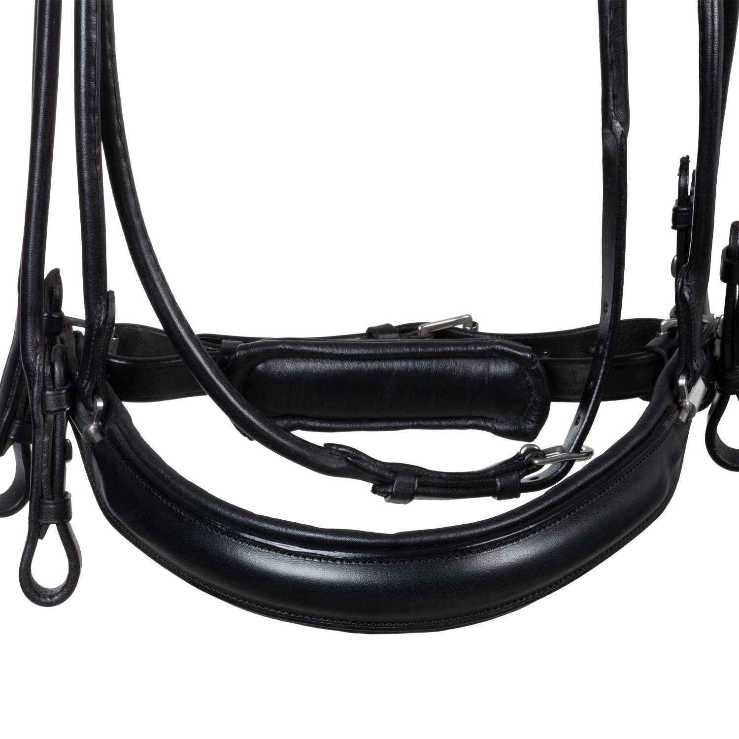 Acavallo Parnaso Double Bridle with Reins - Black
