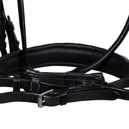 Acavallo Parnaso Double Bridle with Reins - Black