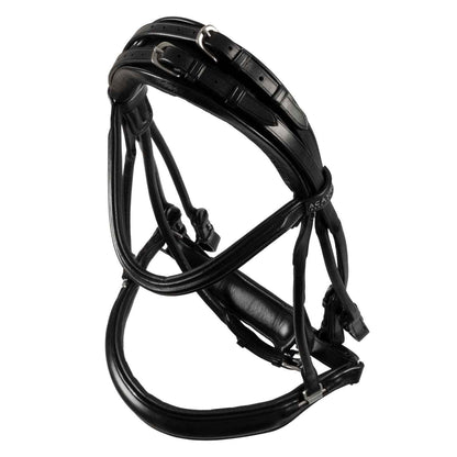 Acavallo Parnaso Double Bridle with Reins - Black