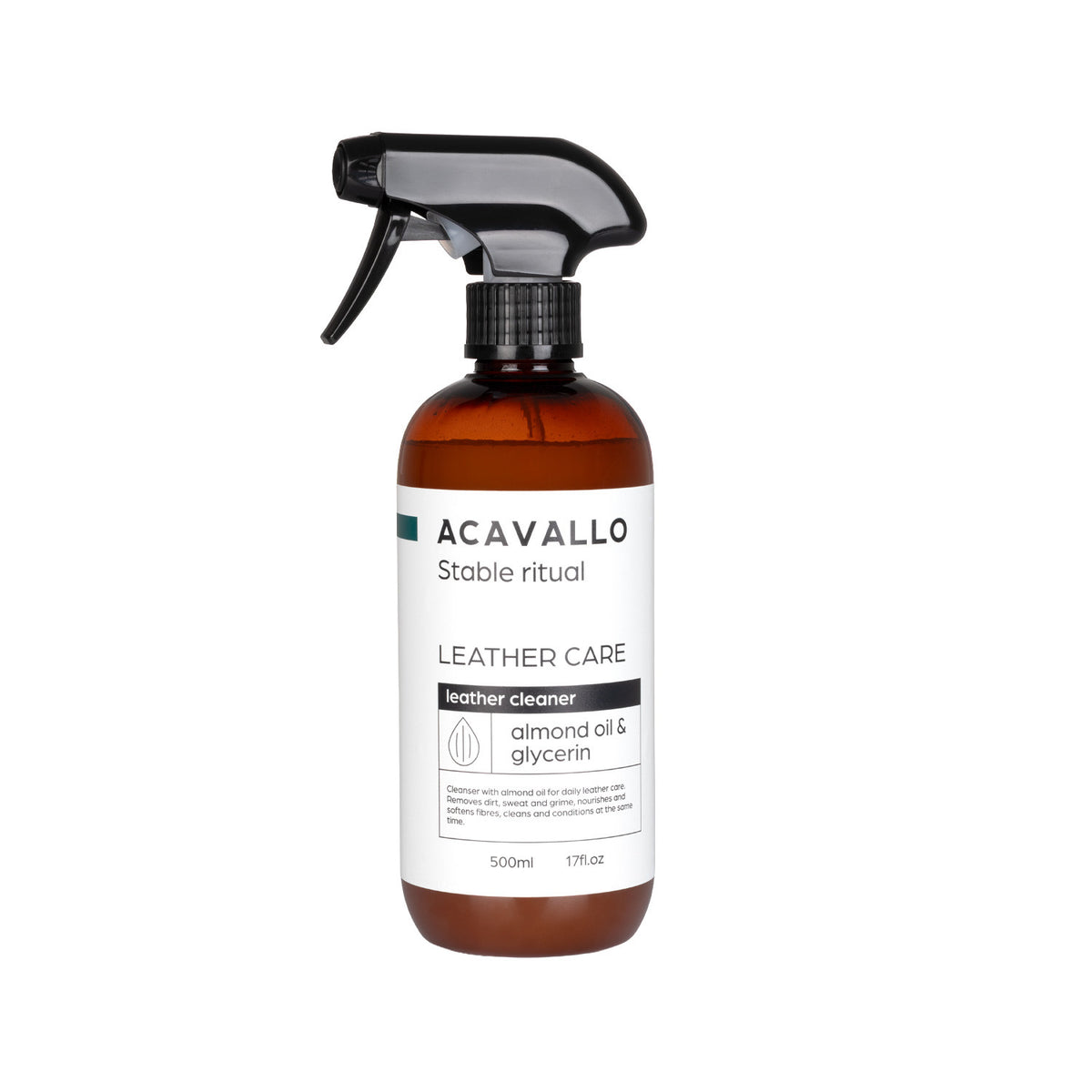 Acavallo Almond Leather Soap (Glycerin)