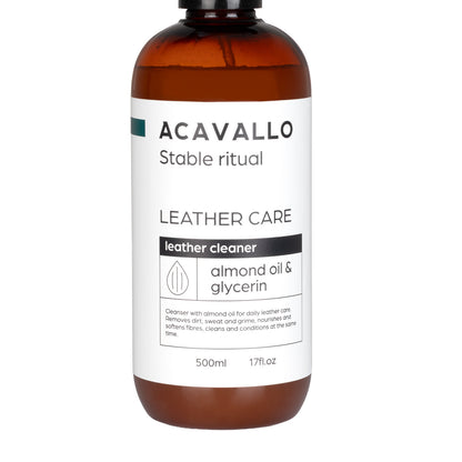 Acavallo Almond Leather Soap (Glycerin)