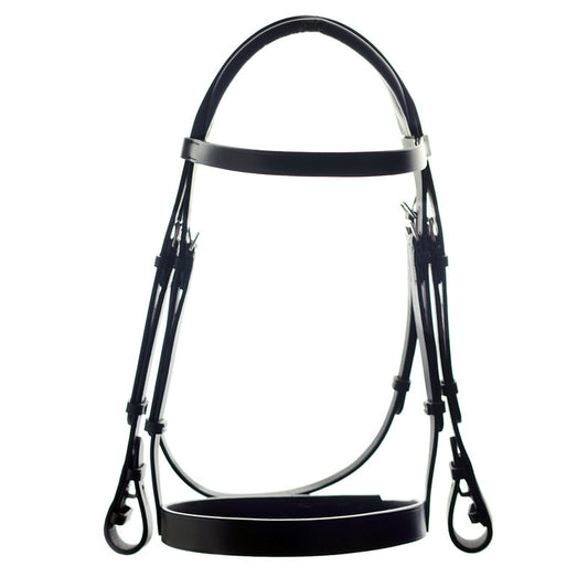 Dever Saddlery Ascot Comfort Plain Bridle