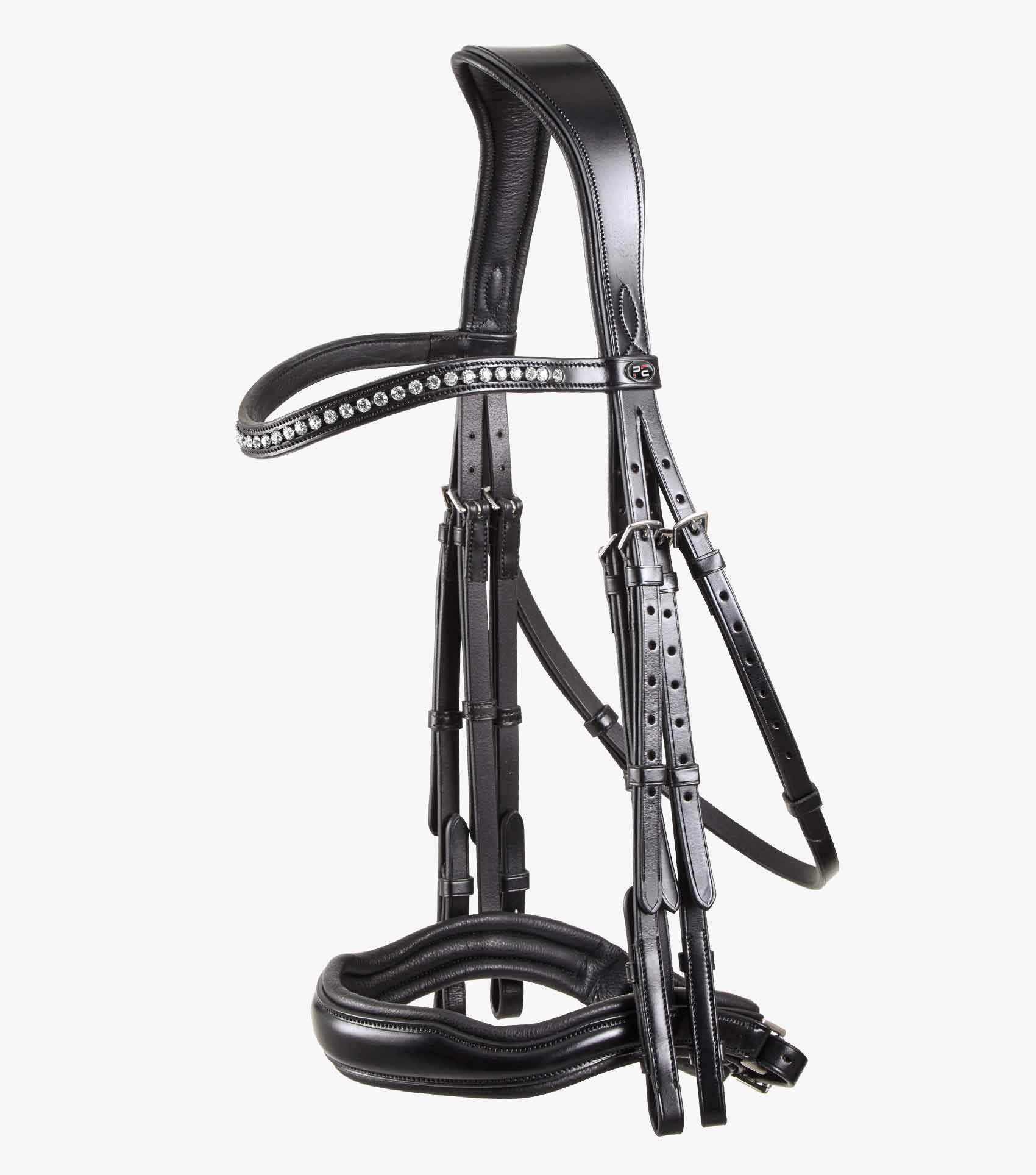 Premier Equine Abriano Anatomic Double Bridle - N P Equestrian & Pet Supplies Ltd 