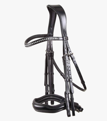 Premier Equine Abriano Anatomic Double Bridle - N P Equestrian & Pet Supplies Ltd 