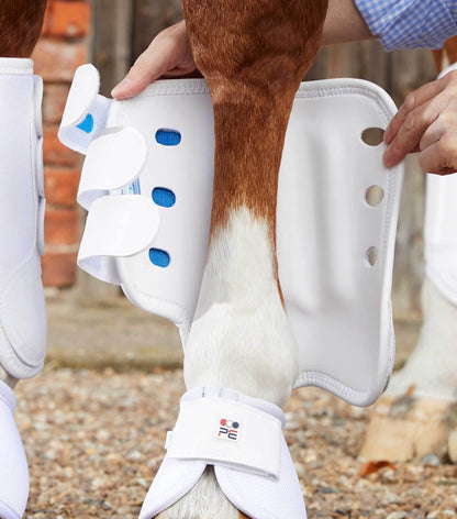 Premier Equine Air Cooled Original Eventing Boots - Front - N P Equestrian & Pet Supplies Ltd 