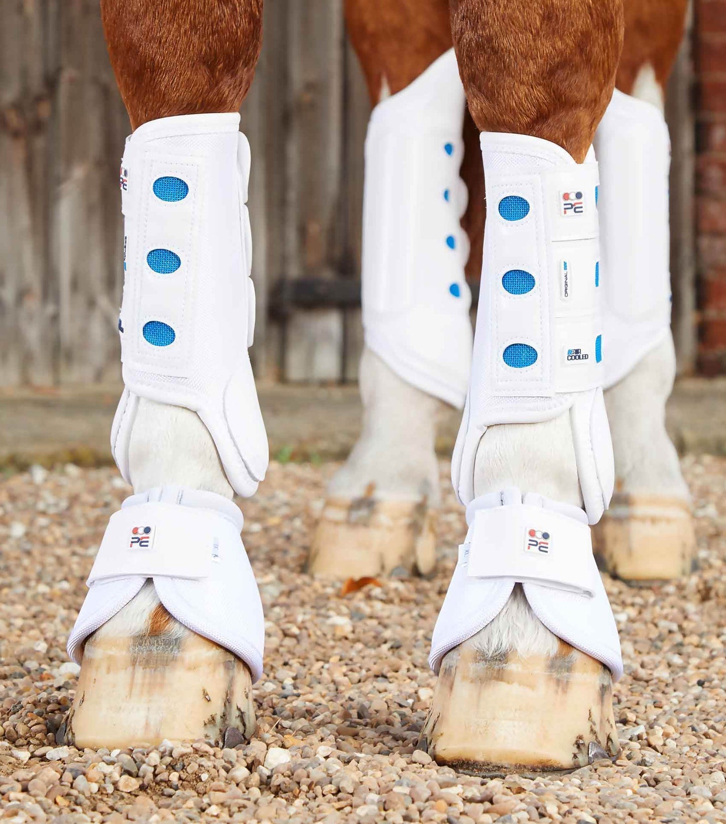 Premier Equine Air Cooled Original Eventing Boots - Front - N P Equestrian & Pet Supplies Ltd 