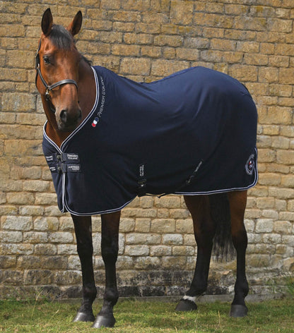Premier Equine Airtech Horse Cooler Rug Navy - N P Equestrian & Pet Supplies Ltd 