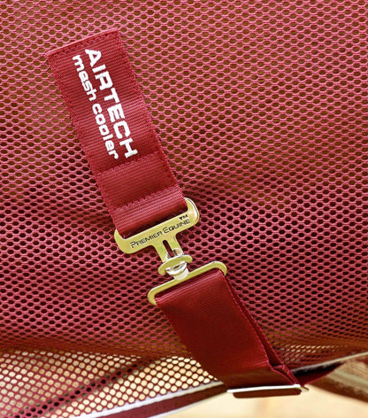 Premier Equine Airtech Mesh Horse Cooler Rug Burgundy - N P Equestrian & Pet Supplies Ltd 